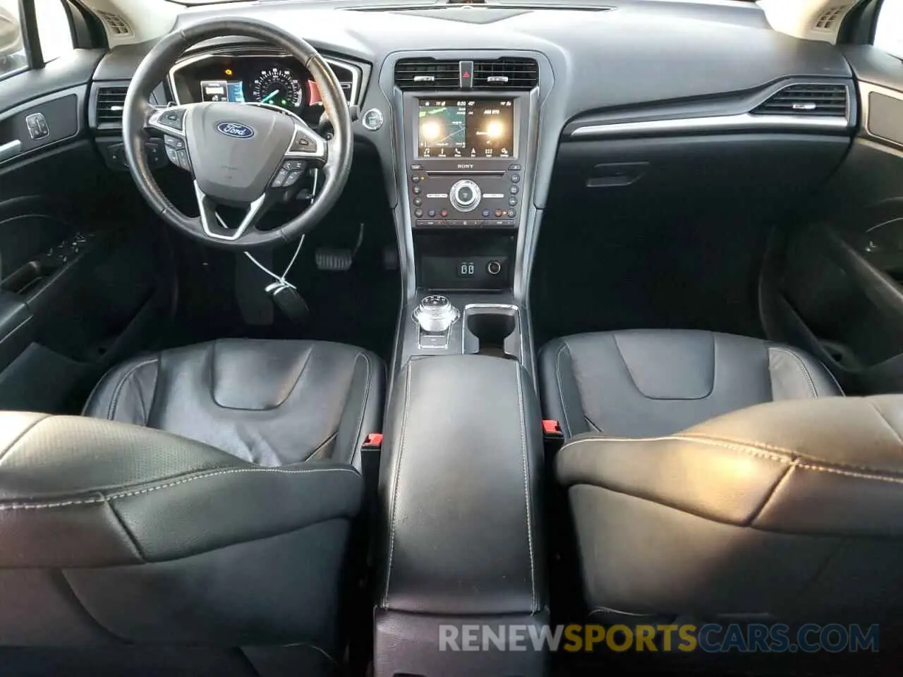 8 Photograph of a damaged car 3FA6P0D96KR204406 FORD FUSION 2019