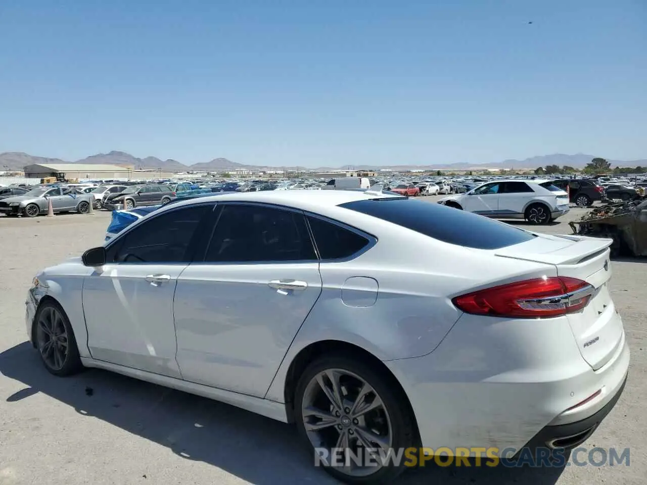 2 Photograph of a damaged car 3FA6P0D97KR222249 FORD FUSION 2019