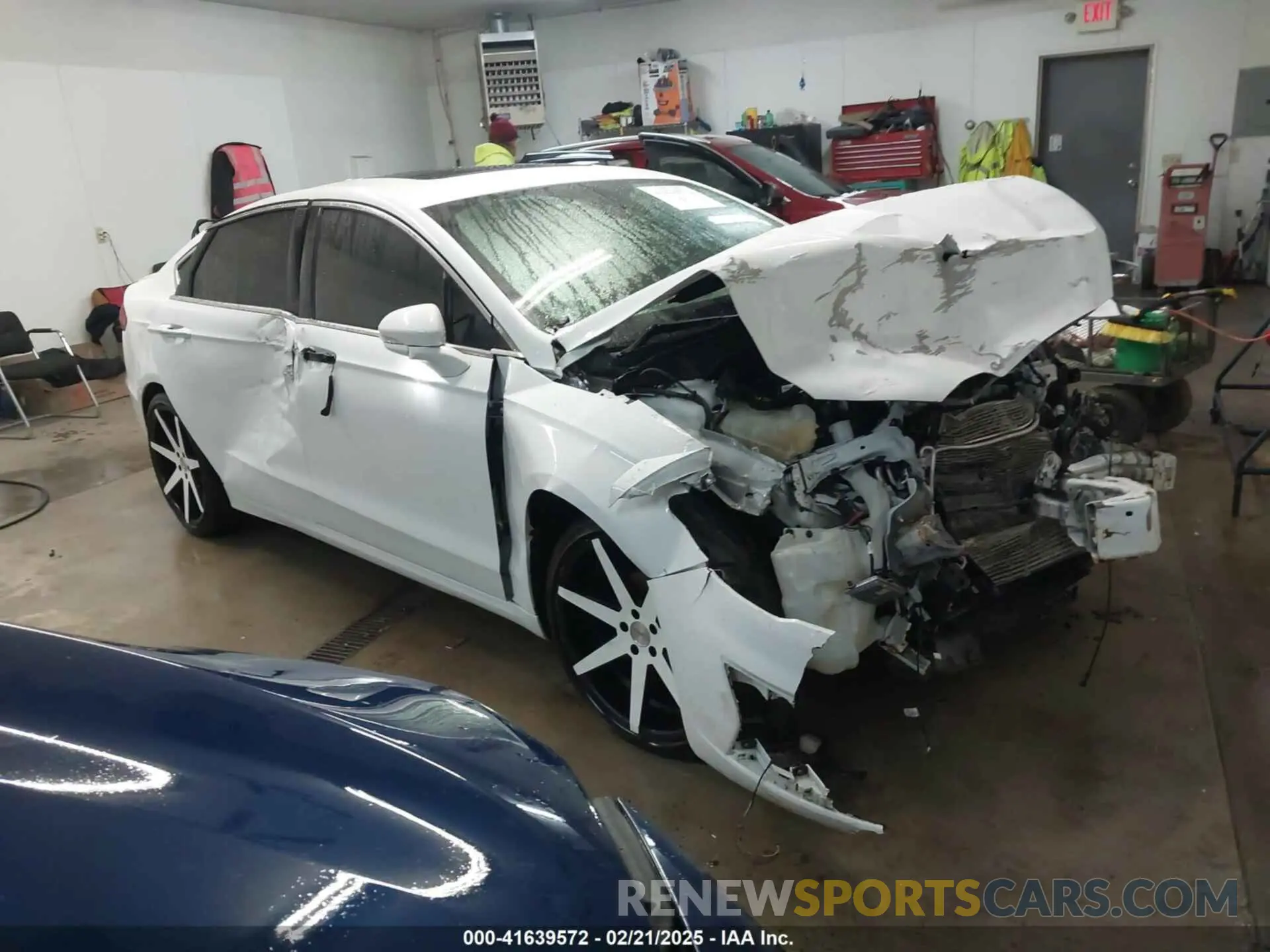 1 Photograph of a damaged car 3FA6P0D98KR124007 FORD FUSION 2019