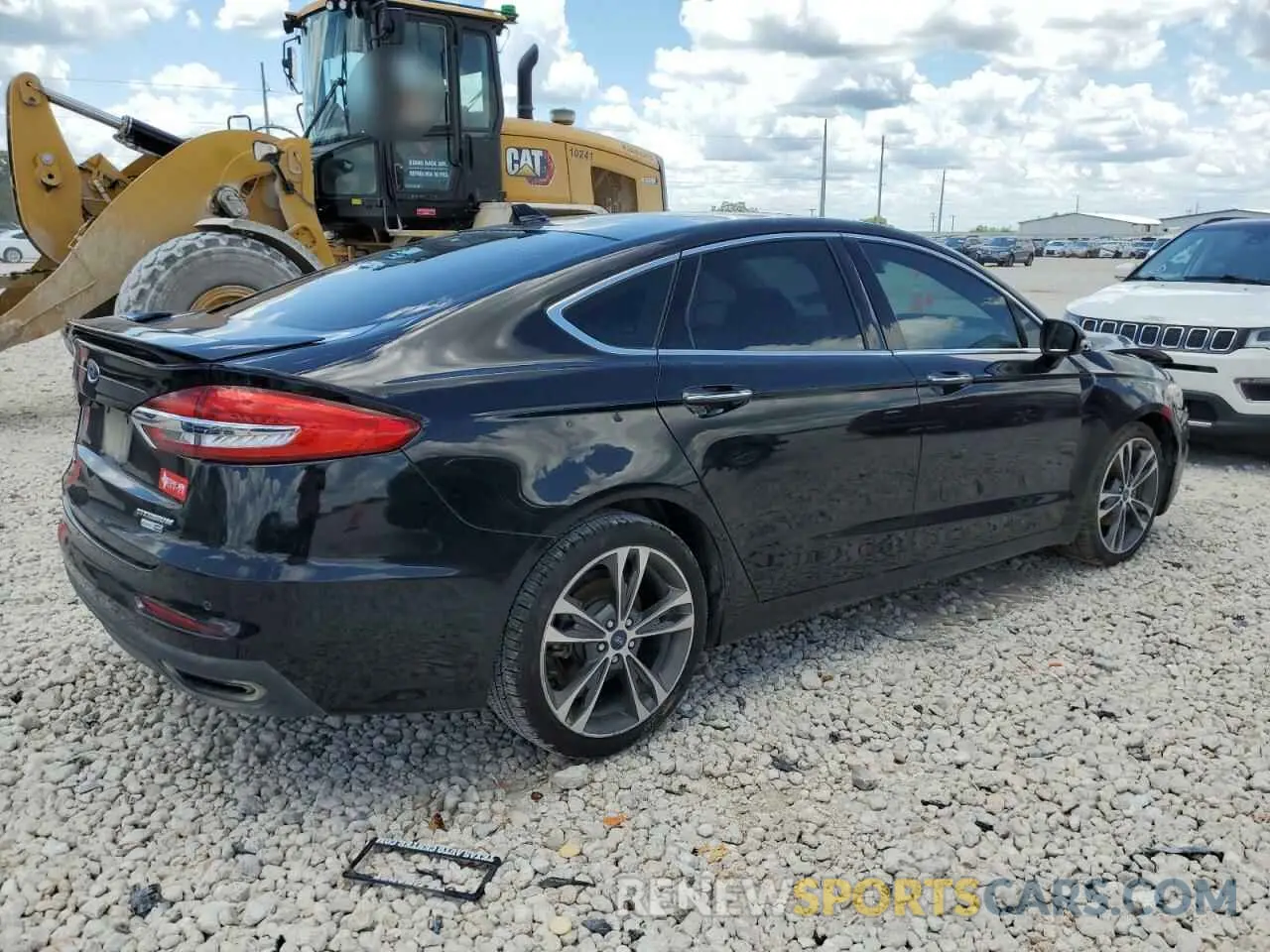 3 Photograph of a damaged car 3FA6P0D98KR124041 FORD FUSION 2019