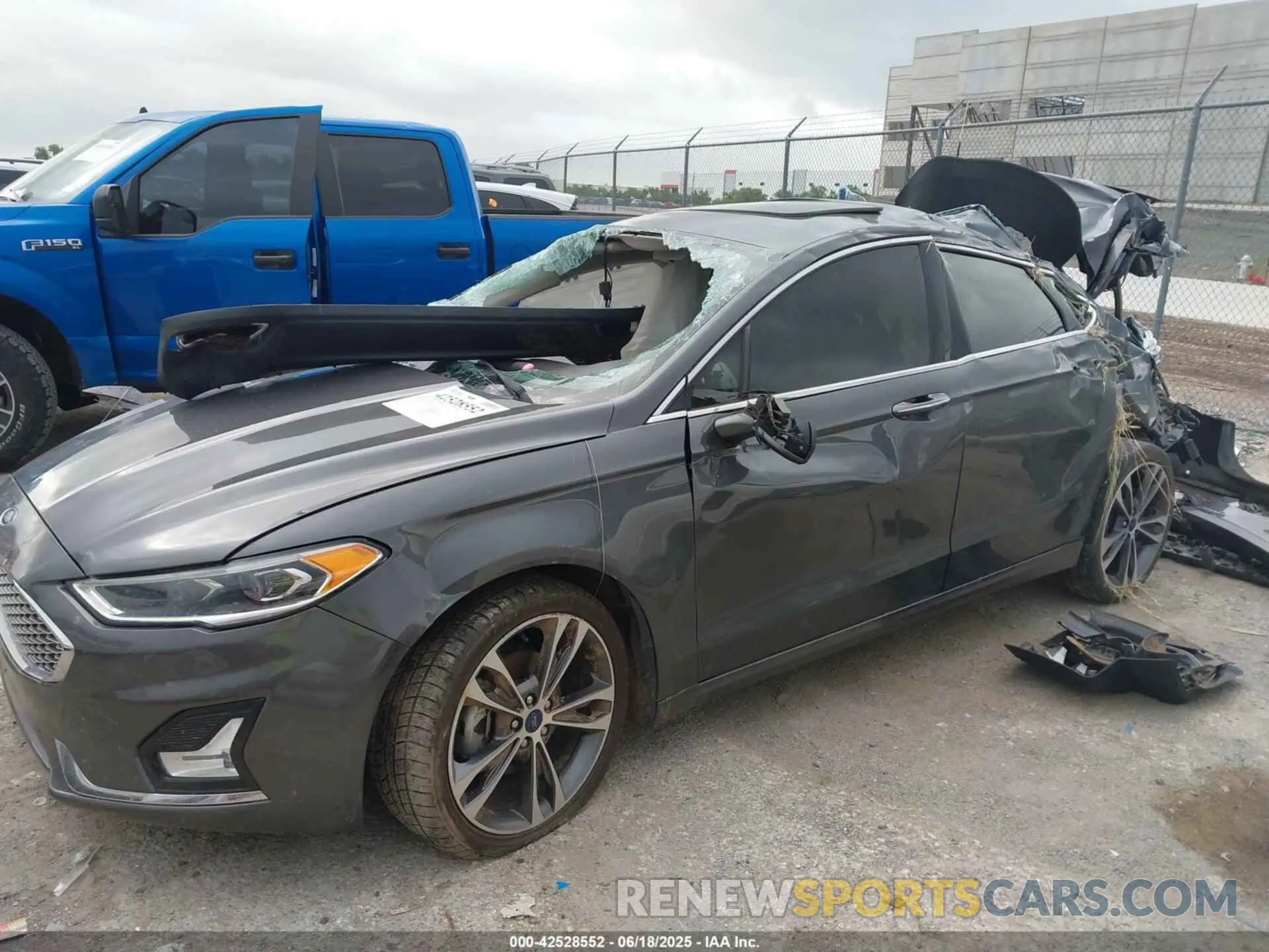 2 Photograph of a damaged car 3FA6P0D98KR187270 FORD FUSION 2019