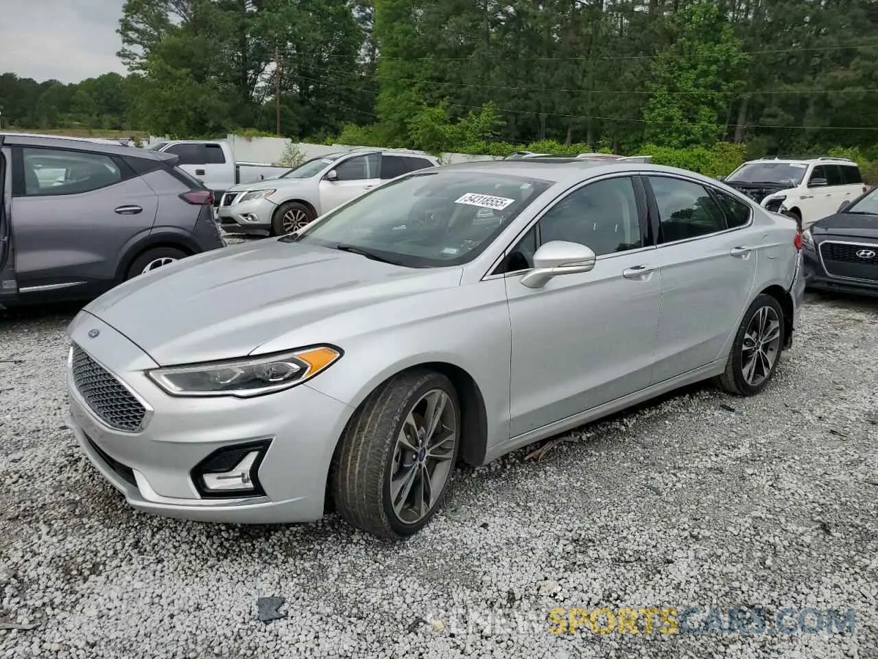 1 Photograph of a damaged car 3FA6P0D99KR139292 FORD FUSION 2019