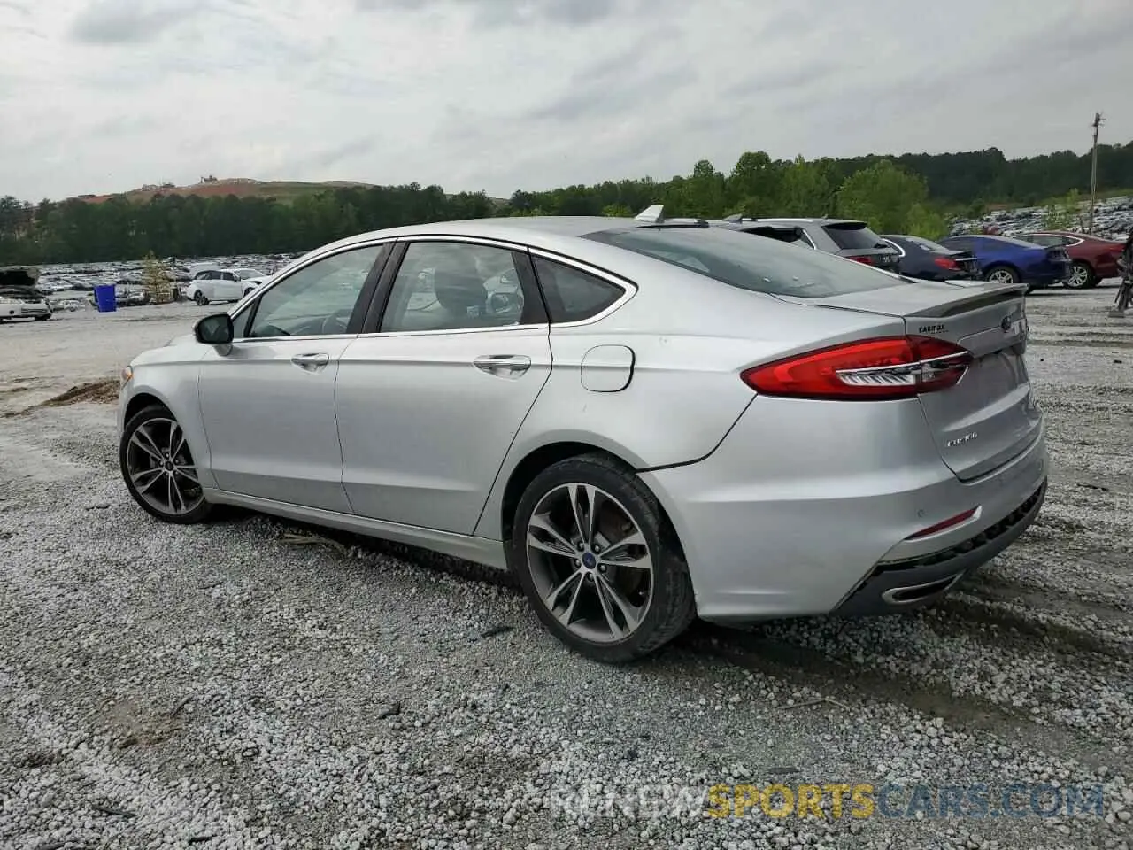 2 Photograph of a damaged car 3FA6P0D99KR139292 FORD FUSION 2019