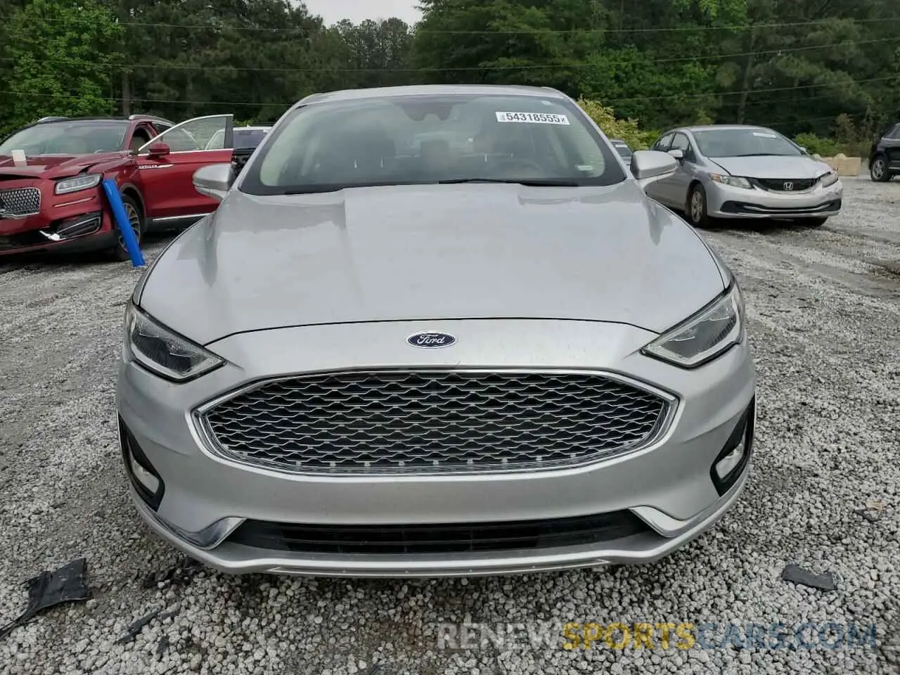 5 Photograph of a damaged car 3FA6P0D99KR139292 FORD FUSION 2019