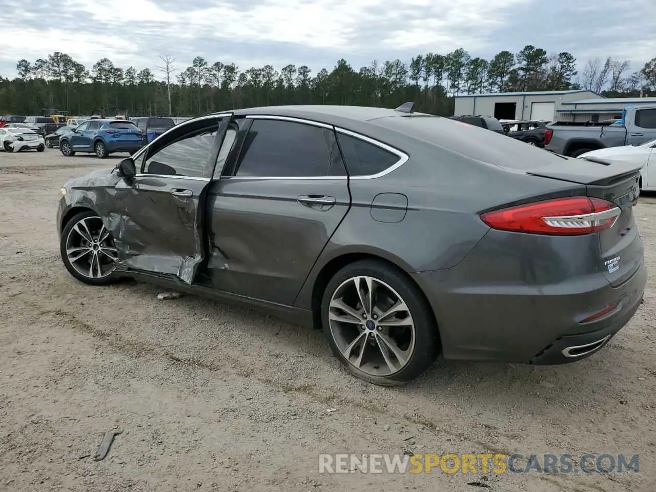 2 Photograph of a damaged car 3FA6P0D99KR152740 FORD FUSION 2019