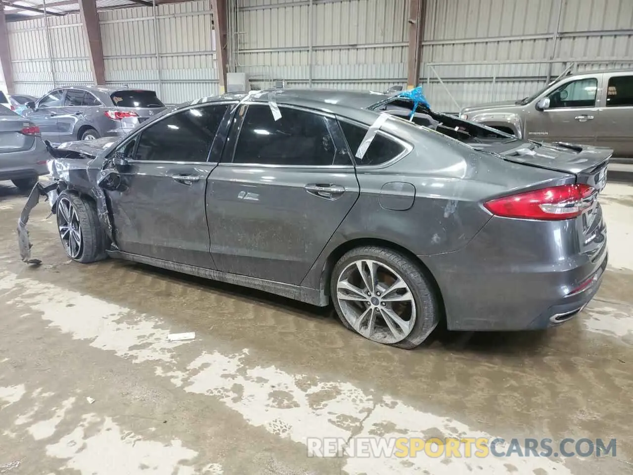 2 Photograph of a damaged car 3FA6P0D99KR154570 FORD FUSION 2019