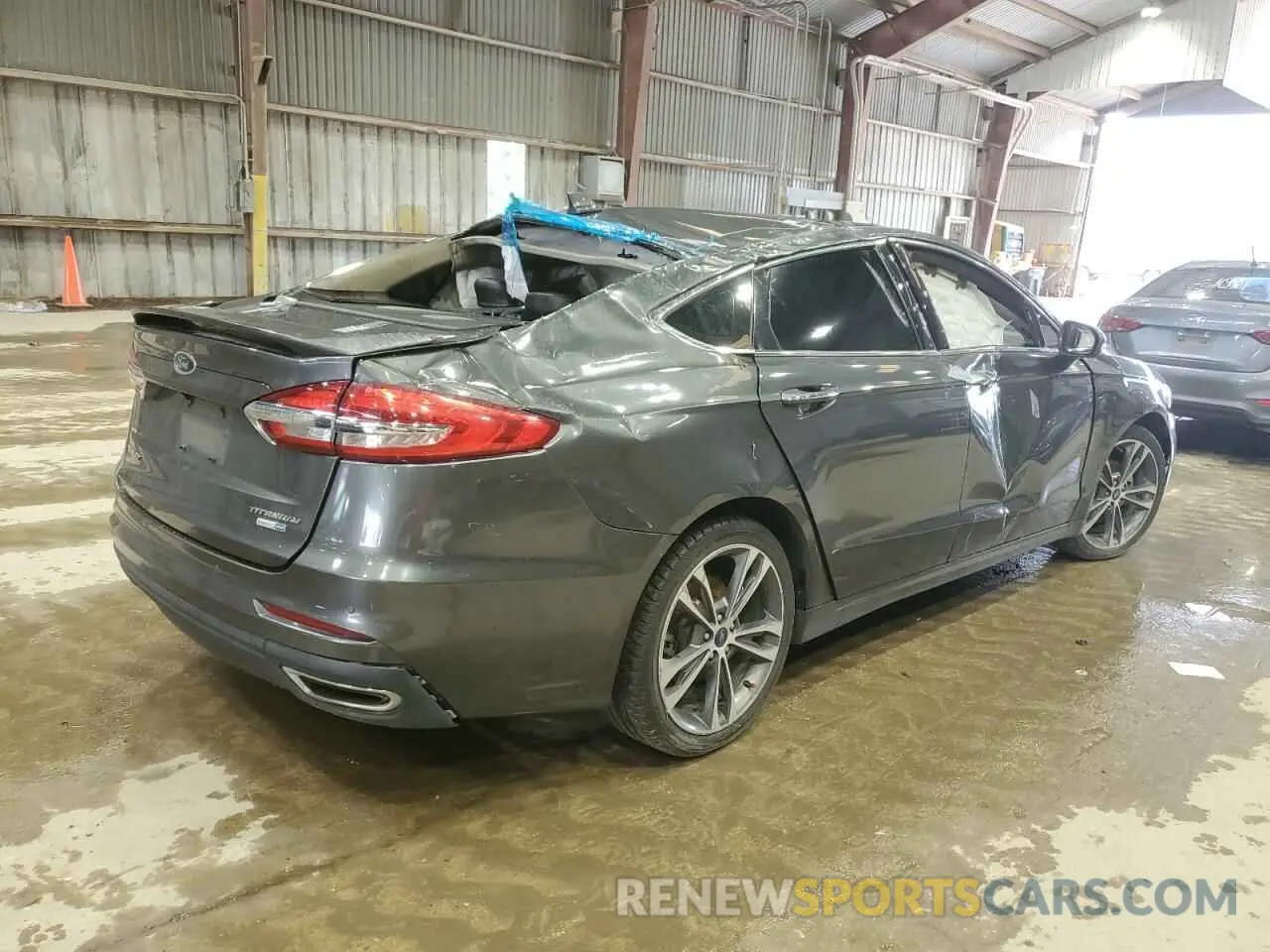 3 Photograph of a damaged car 3FA6P0D99KR154570 FORD FUSION 2019