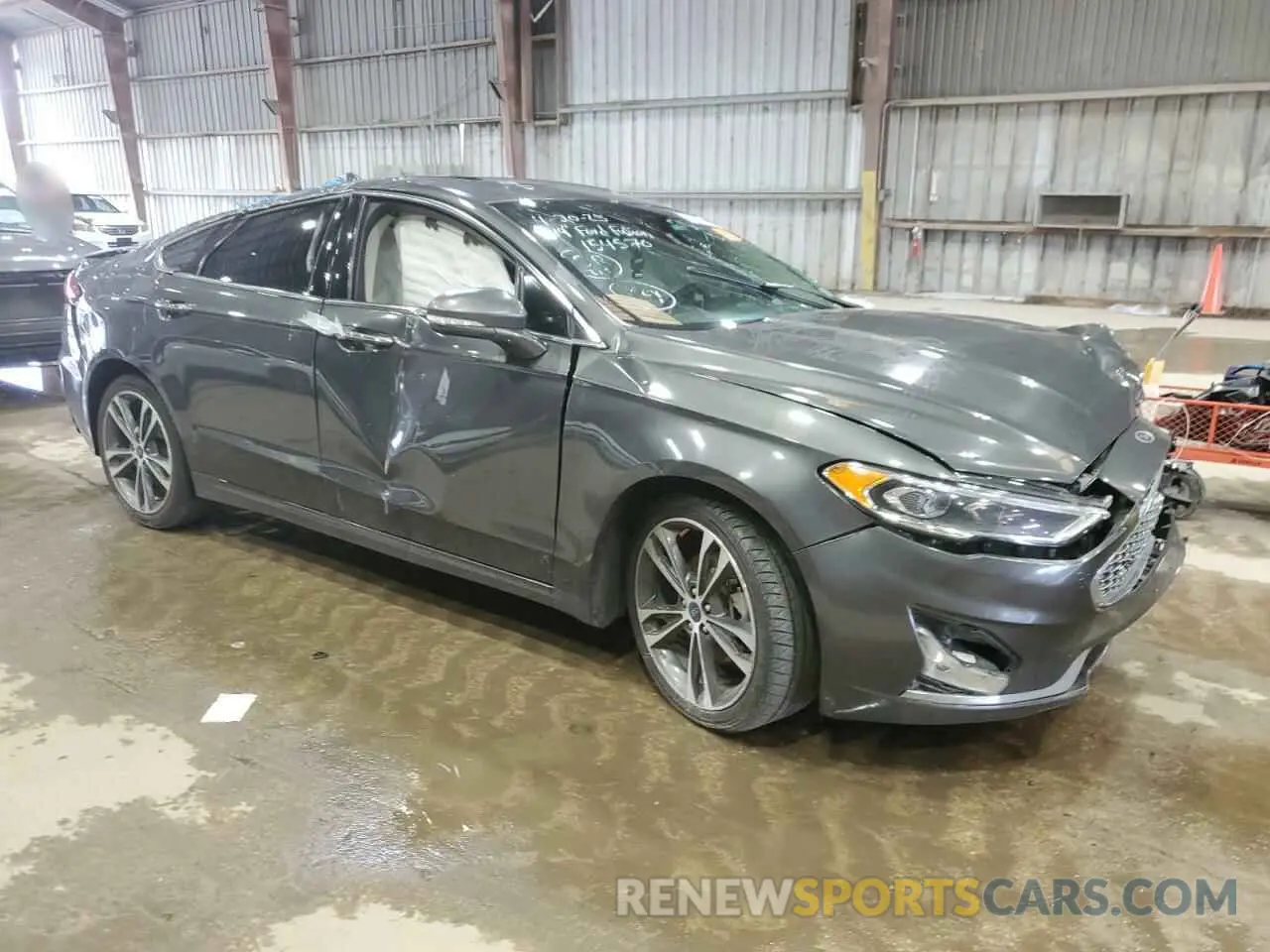 4 Photograph of a damaged car 3FA6P0D99KR154570 FORD FUSION 2019