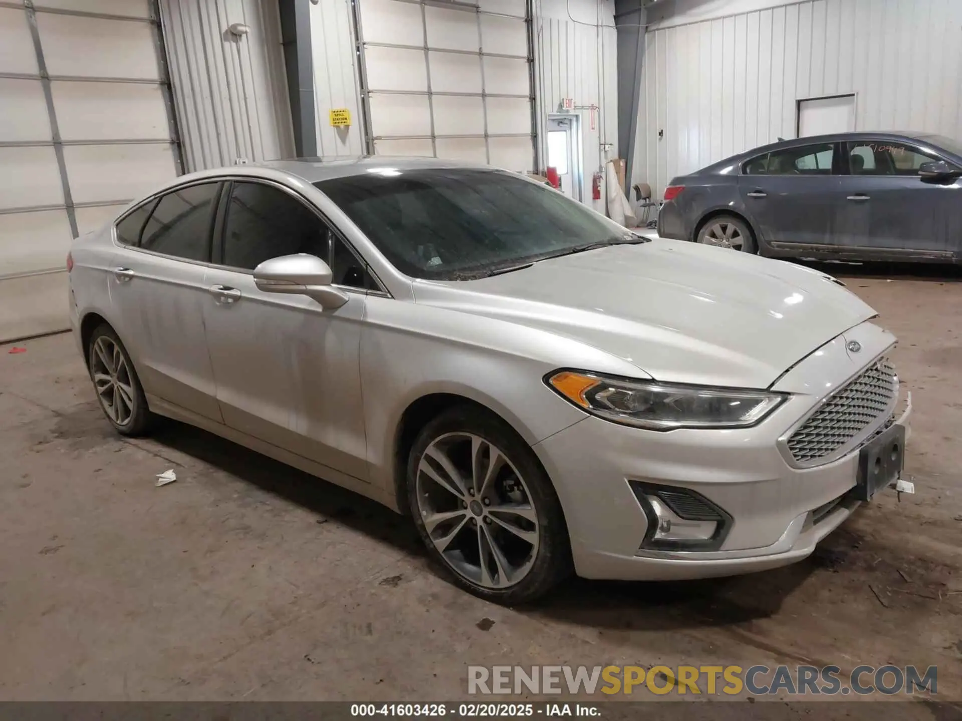 1 Photograph of a damaged car 3FA6P0D9XKR152553 FORD FUSION 2019