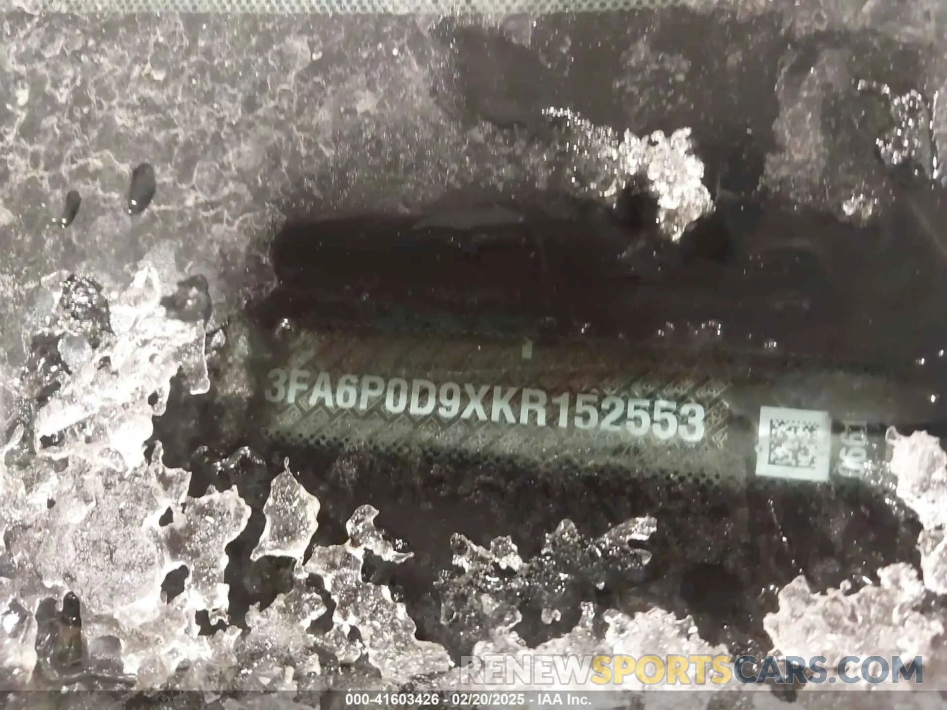 9 Photograph of a damaged car 3FA6P0D9XKR152553 FORD FUSION 2019