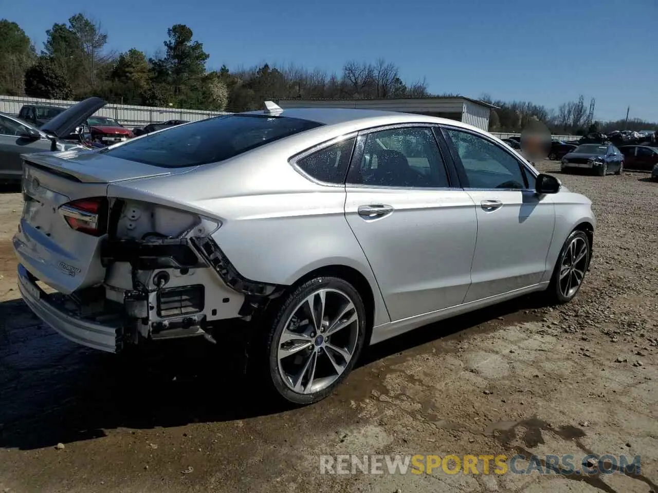 3 Photograph of a damaged car 3FA6P0D9XKR186914 FORD FUSION 2019