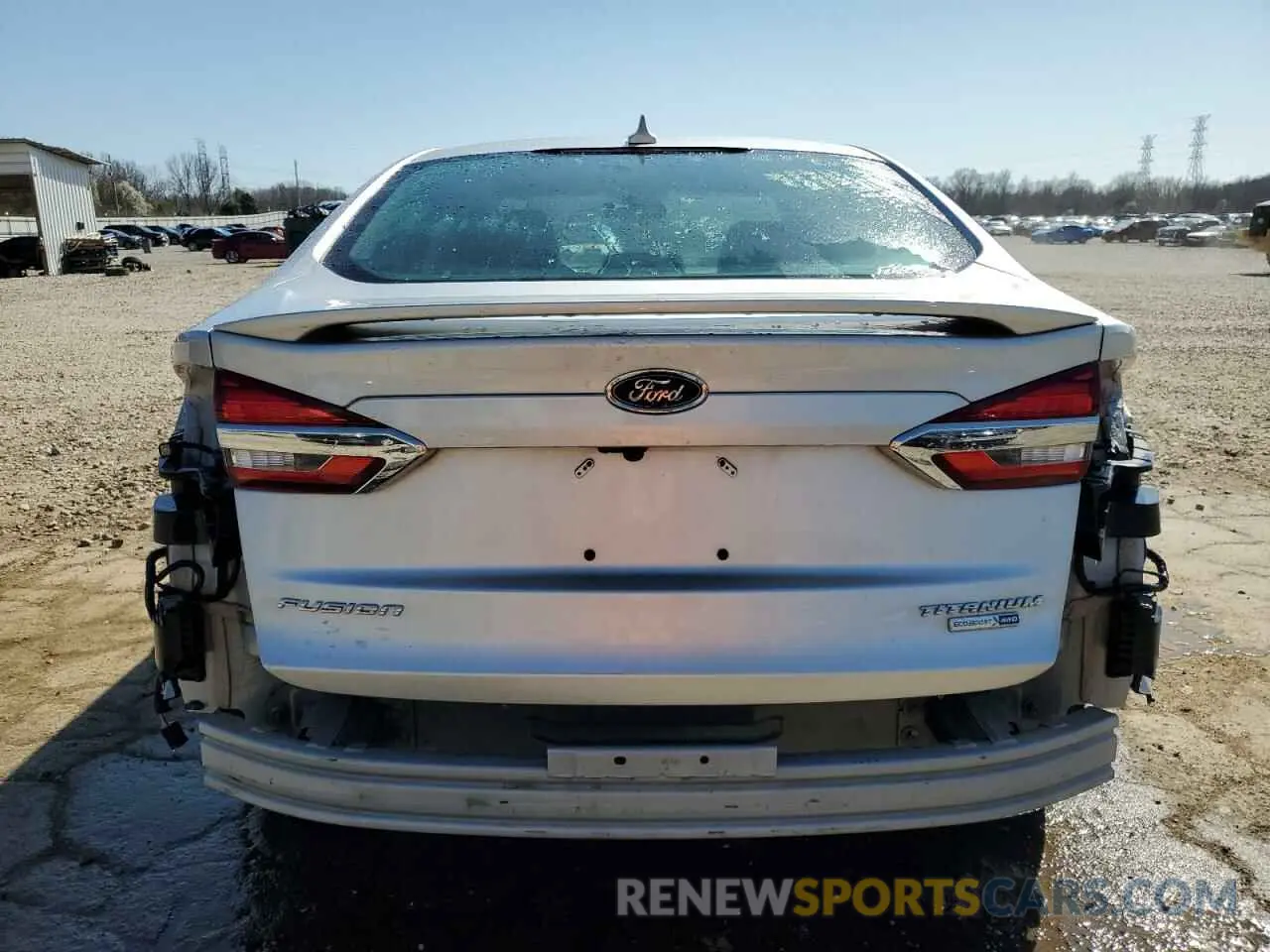 6 Photograph of a damaged car 3FA6P0D9XKR186914 FORD FUSION 2019