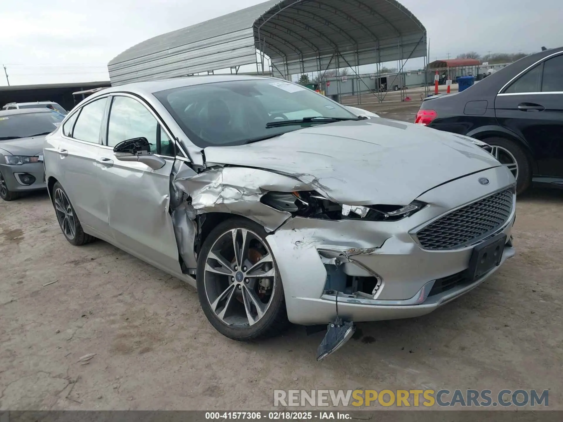 1 Photograph of a damaged car 3FA6P0D9XKR206465 FORD FUSION 2019