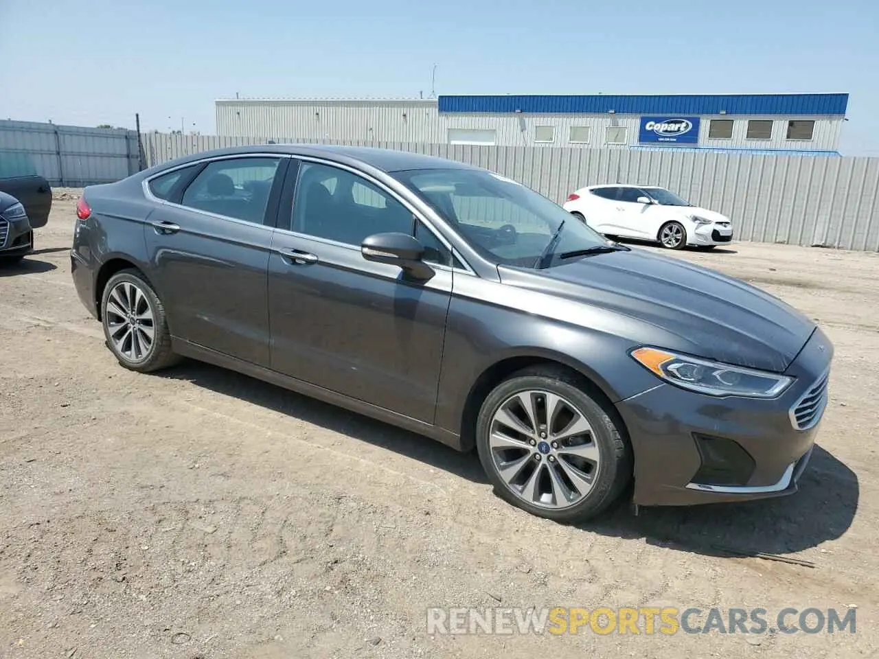 4 Photograph of a damaged car 3FA6P0E90KR131483 FORD FUSION 2019