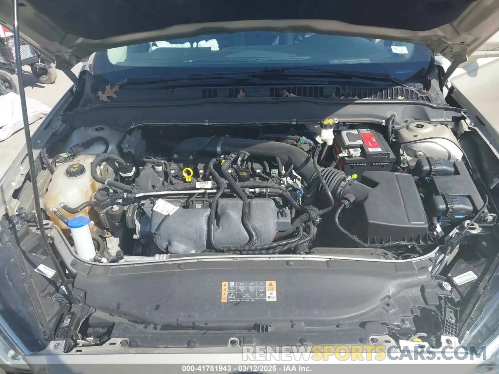 10 Photograph of a damaged car 3FA6P0E9XKR100984 FORD FUSION 2019