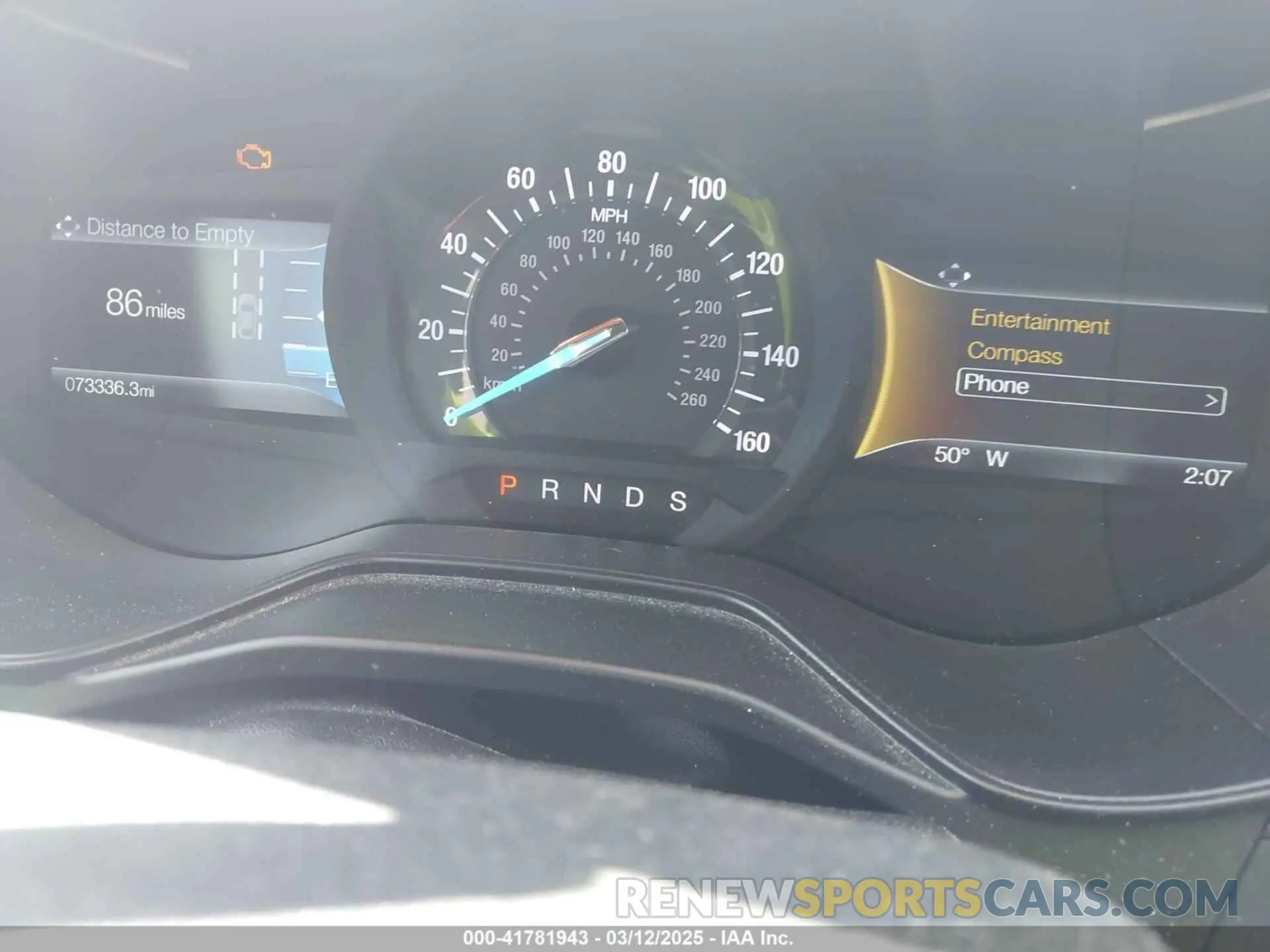 7 Photograph of a damaged car 3FA6P0E9XKR100984 FORD FUSION 2019