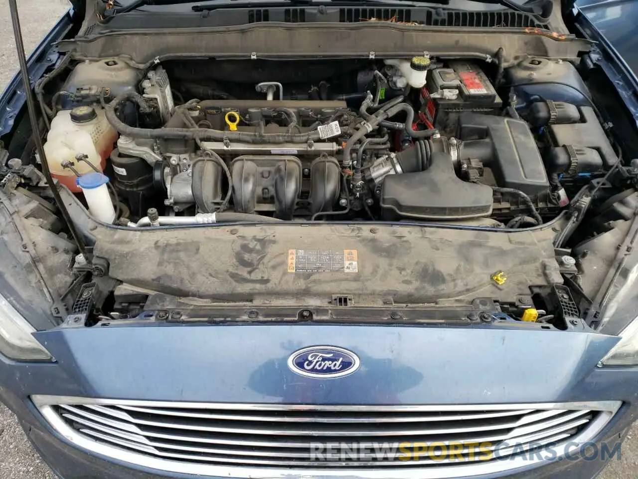 11 Photograph of a damaged car 3FA6P0G70KR275644 FORD FUSION 2019
