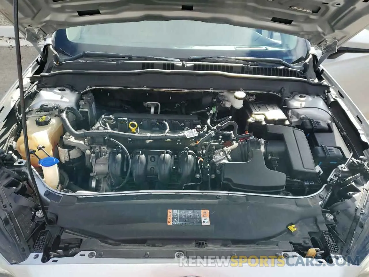 11 Photograph of a damaged car 3FA6P0G71KR104255 FORD FUSION 2019