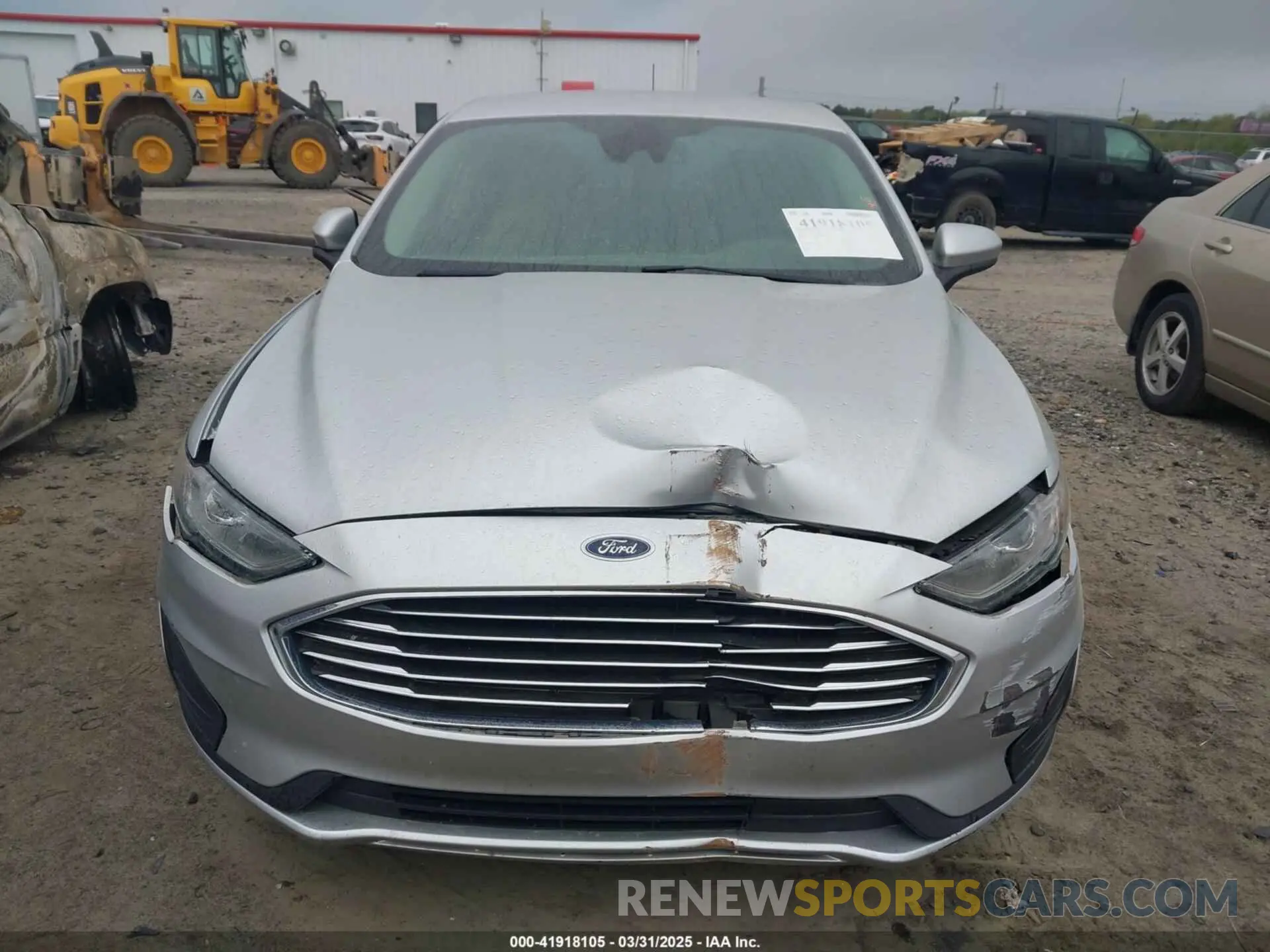 12 Photograph of a damaged car 3FA6P0G71KR126921 FORD FUSION 2019