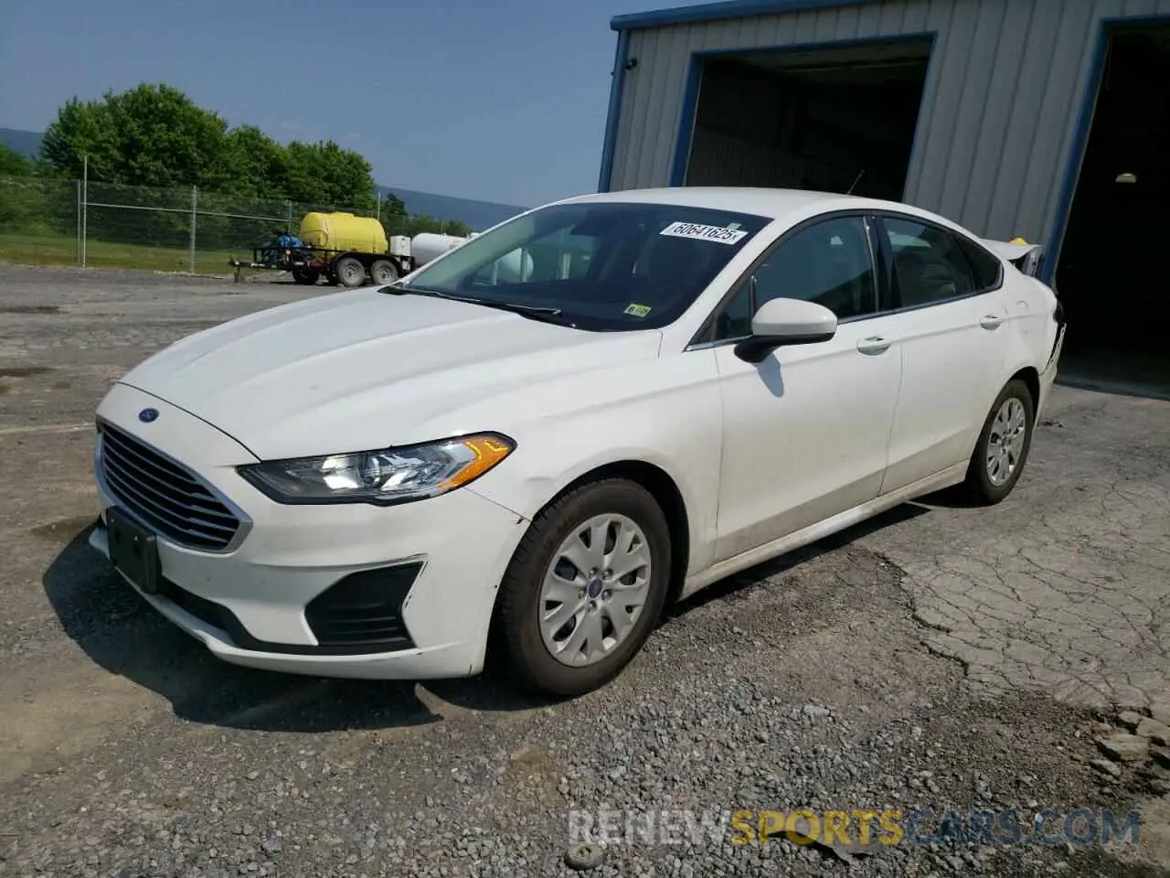 1 Photograph of a damaged car 3FA6P0G71KR264314 FORD FUSION 2019