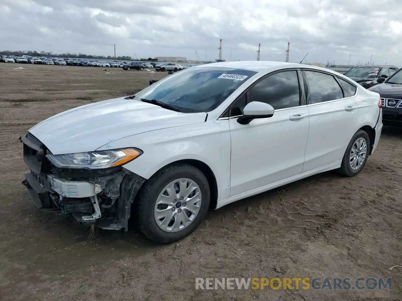 1 Photograph of a damaged car 3FA6P0G71KR277063 FORD FUSION 2019