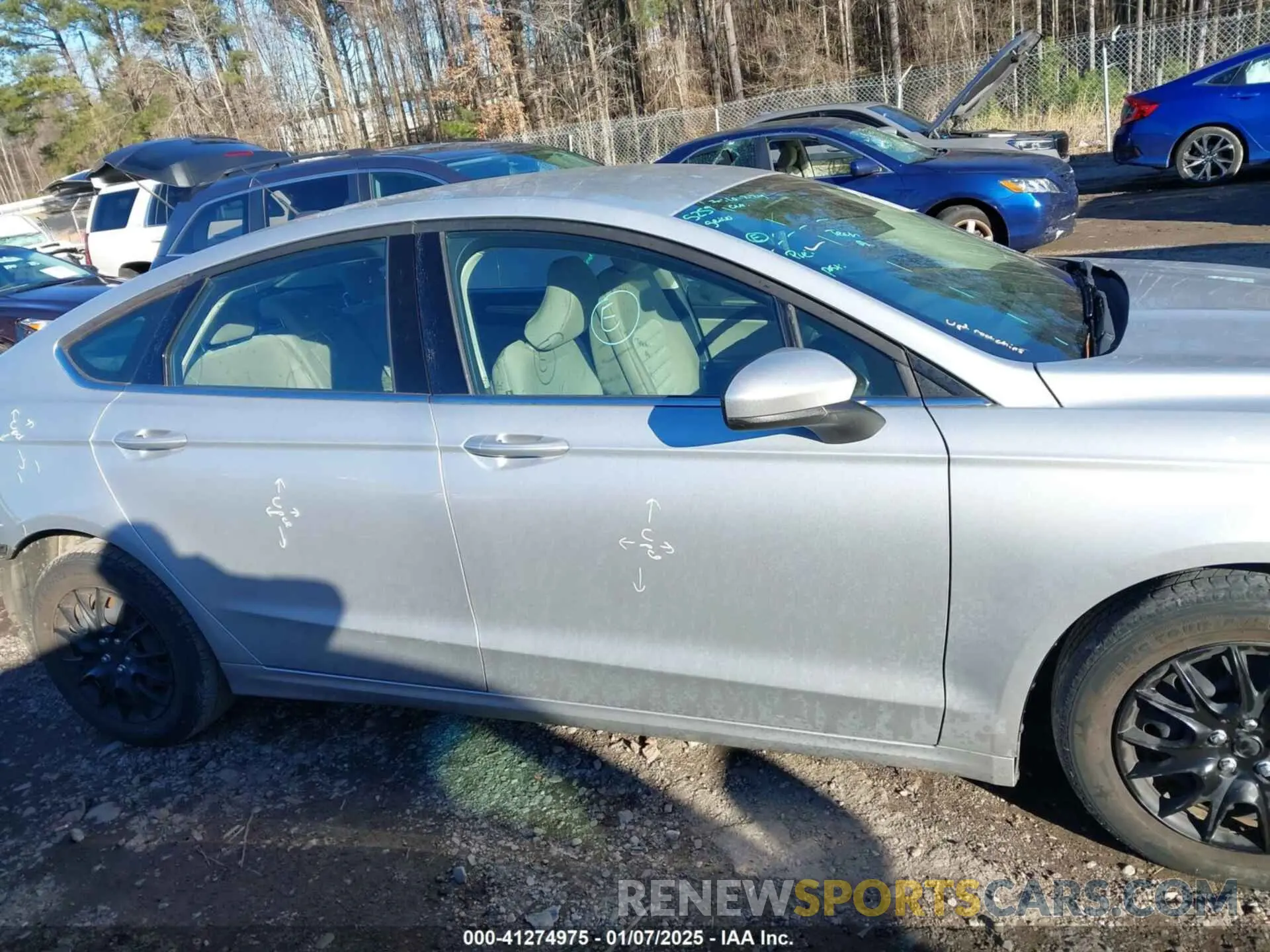 14 Photograph of a damaged car 3FA6P0G74KR160223 FORD FUSION 2019