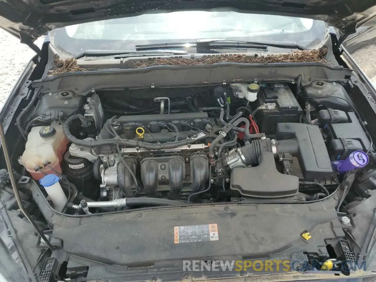 11 Photograph of a damaged car 3FA6P0G74KR213292 FORD FUSION 2019