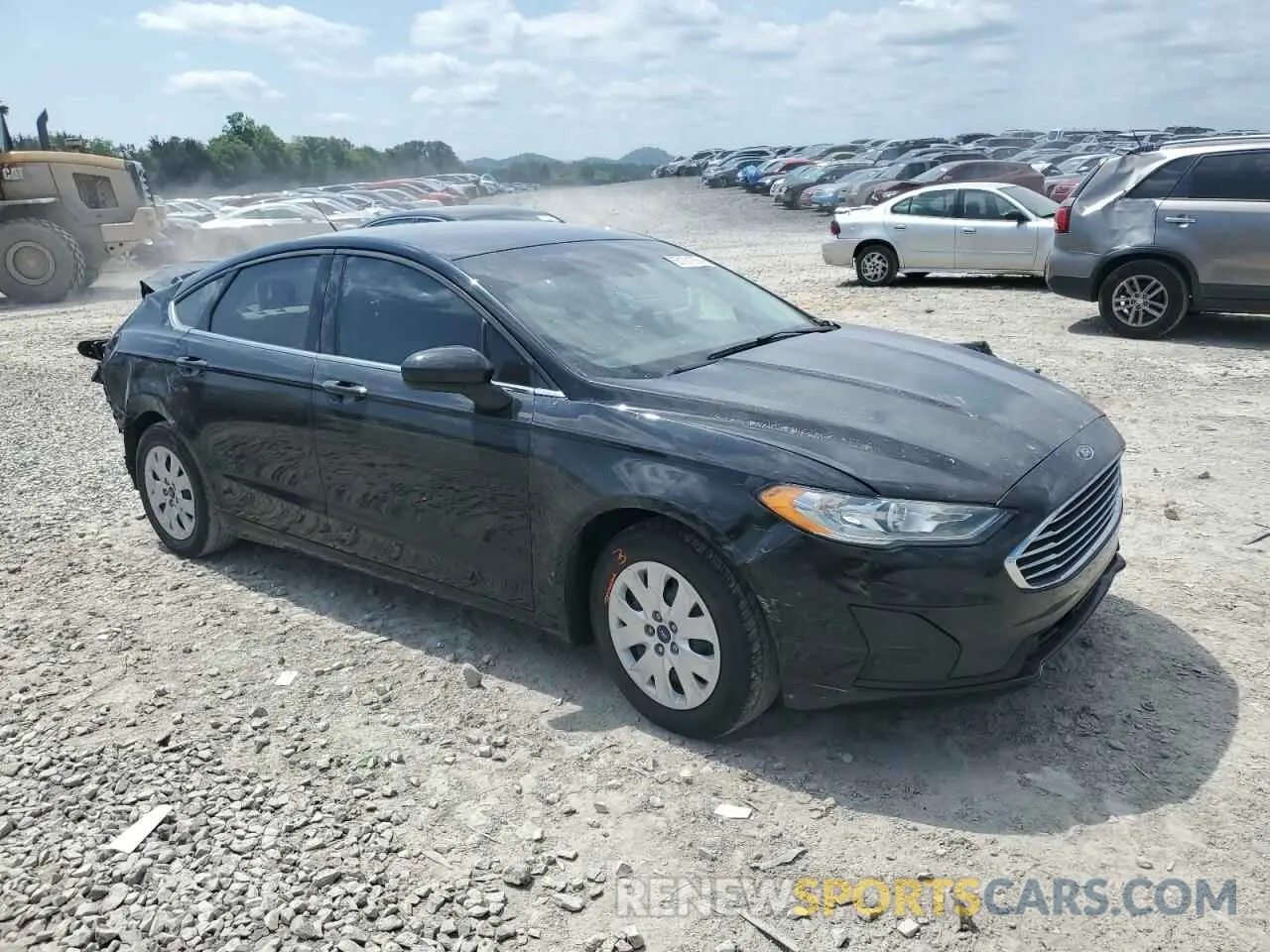 4 Photograph of a damaged car 3FA6P0G74KR213292 FORD FUSION 2019