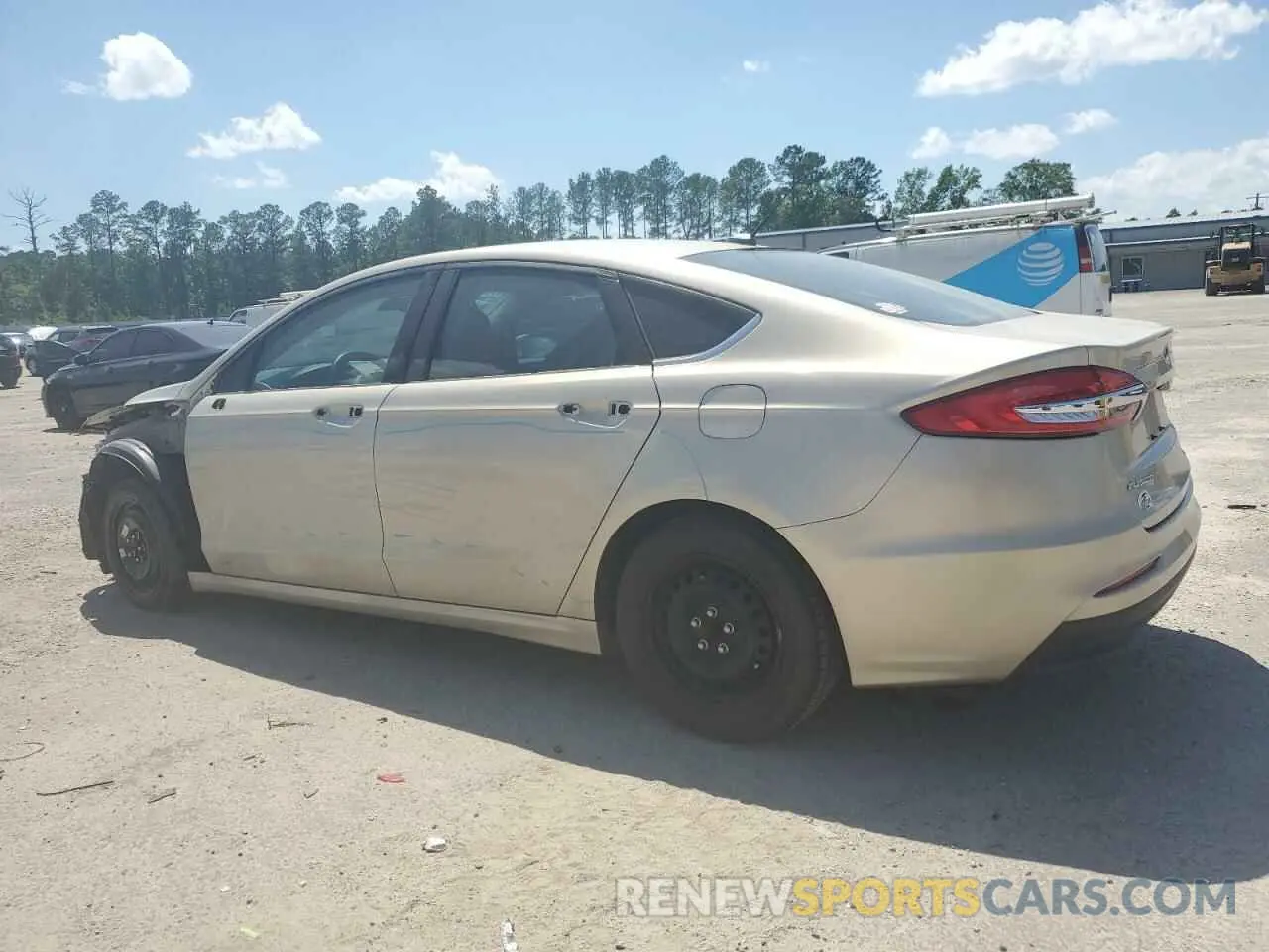 2 Photograph of a damaged car 3FA6P0G74KR246213 FORD FUSION 2019