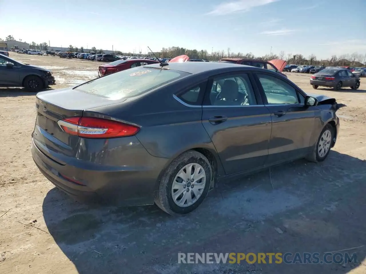 3 Photograph of a damaged car 3FA6P0G74KR250083 FORD FUSION 2019