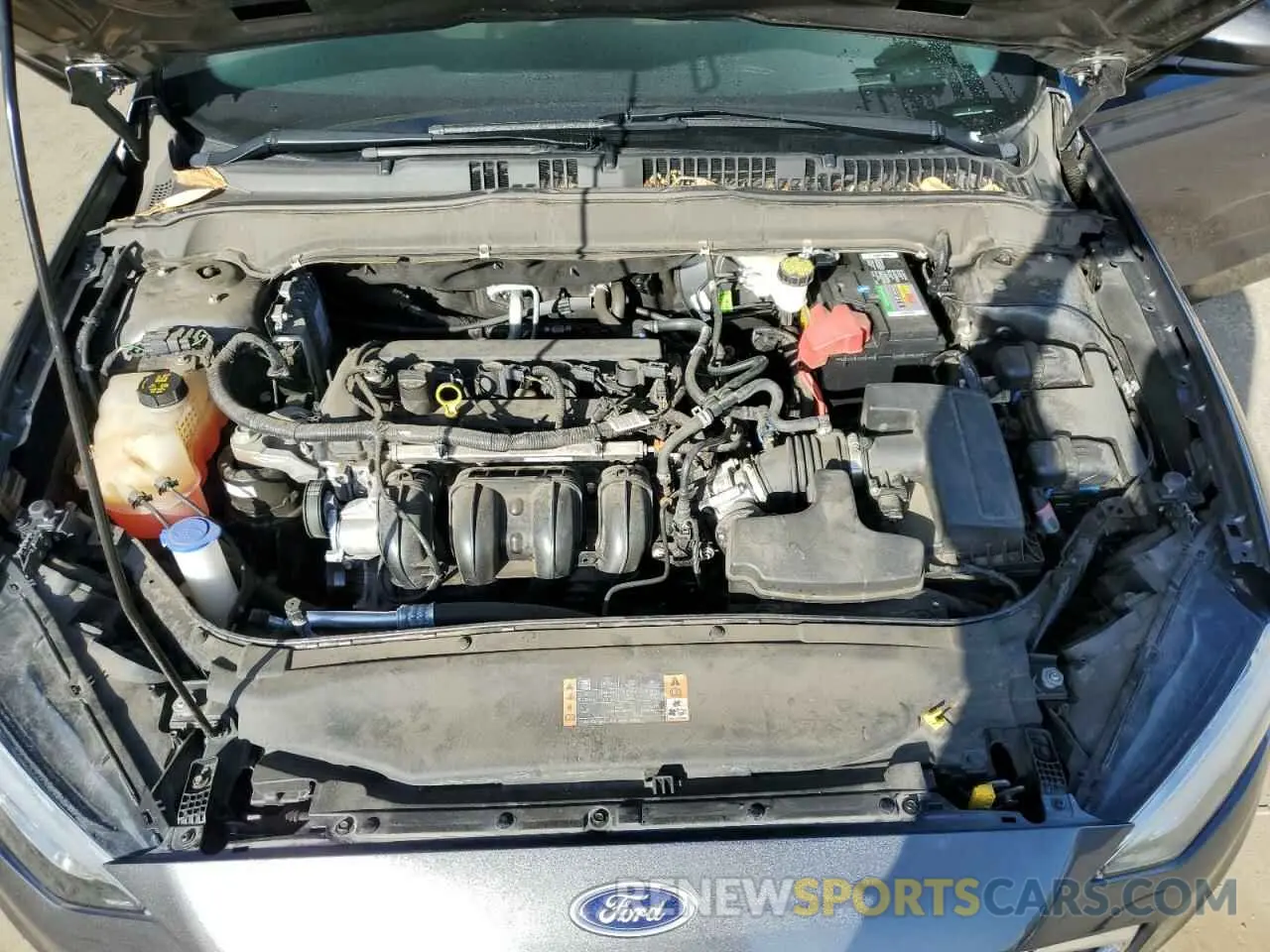 11 Photograph of a damaged car 3FA6P0G75KR216430 FORD FUSION 2019