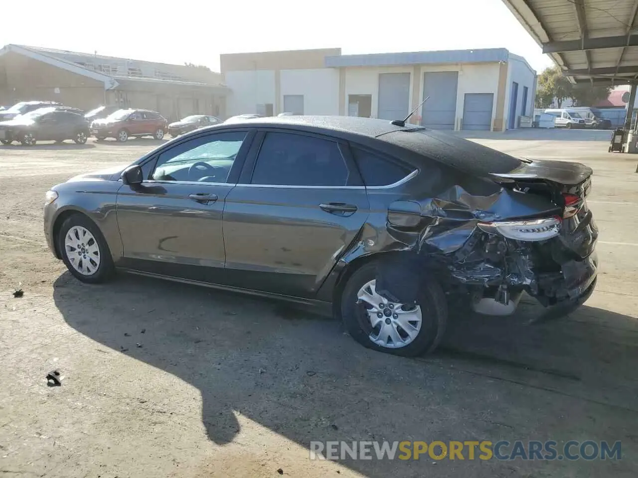 2 Photograph of a damaged car 3FA6P0G75KR216430 FORD FUSION 2019