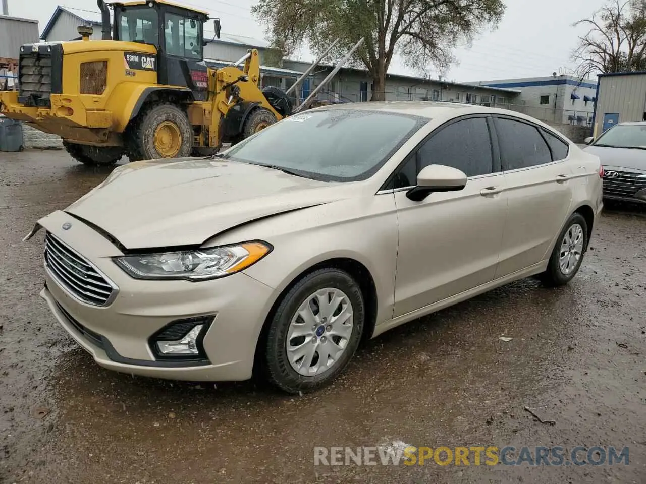 1 Photograph of a damaged car 3FA6P0G75KR251405 FORD FUSION 2019