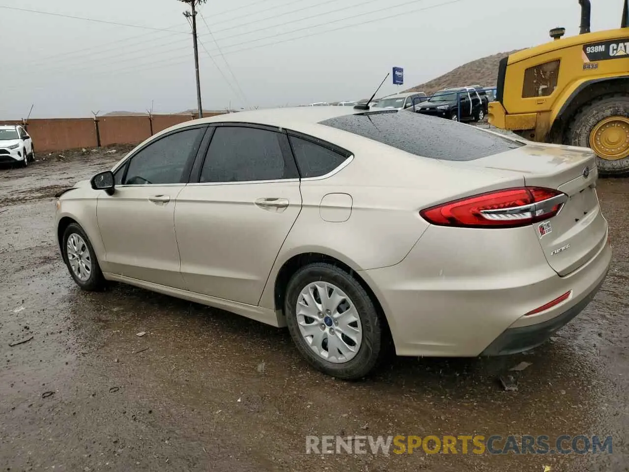 2 Photograph of a damaged car 3FA6P0G75KR251405 FORD FUSION 2019