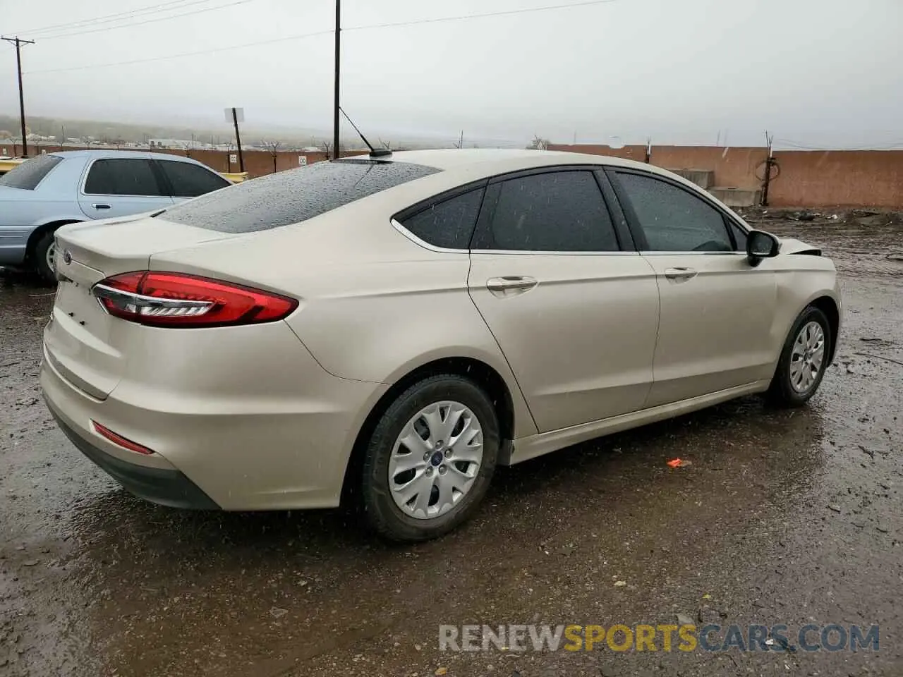3 Photograph of a damaged car 3FA6P0G75KR251405 FORD FUSION 2019