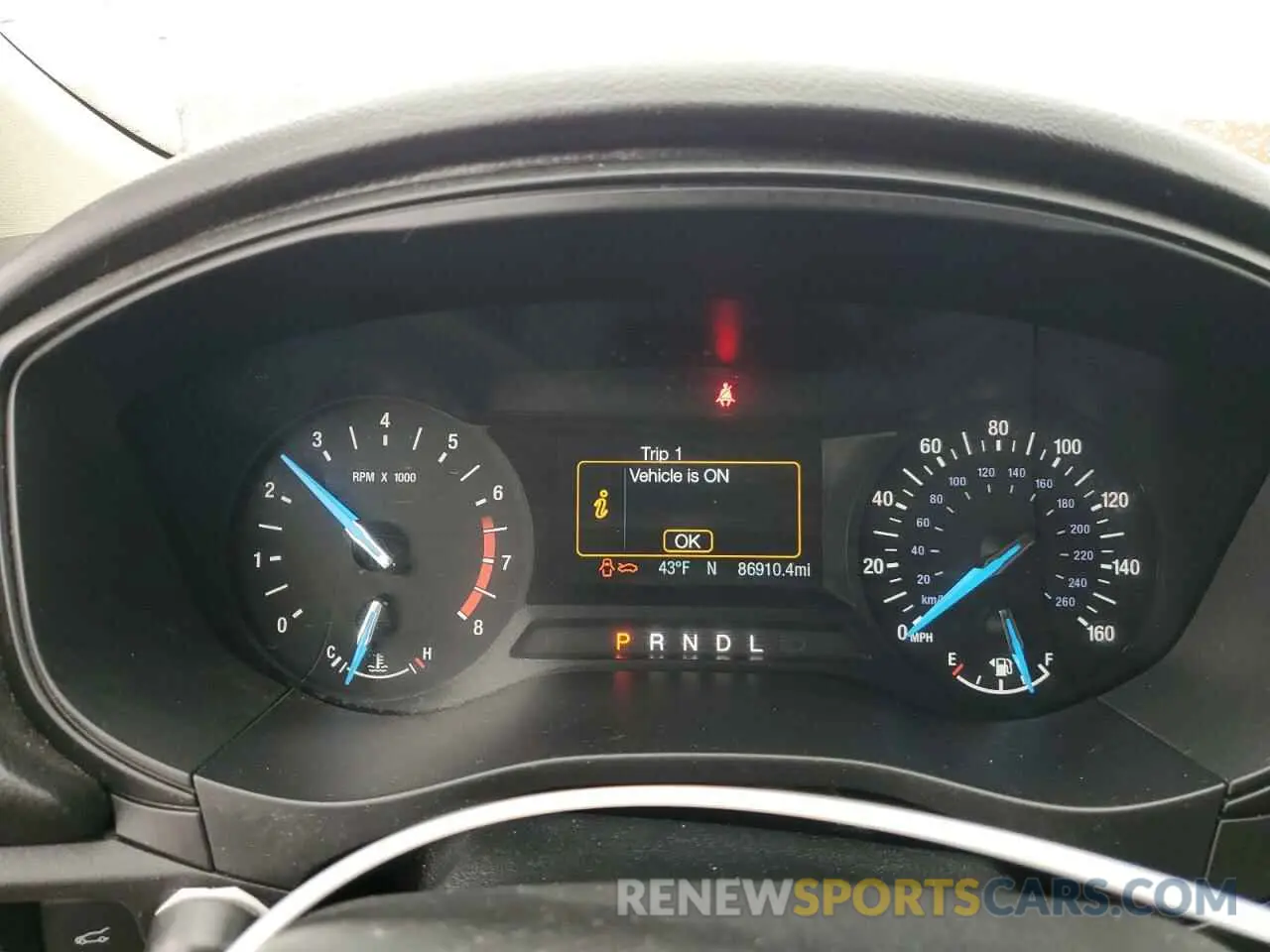 9 Photograph of a damaged car 3FA6P0G75KR251405 FORD FUSION 2019
