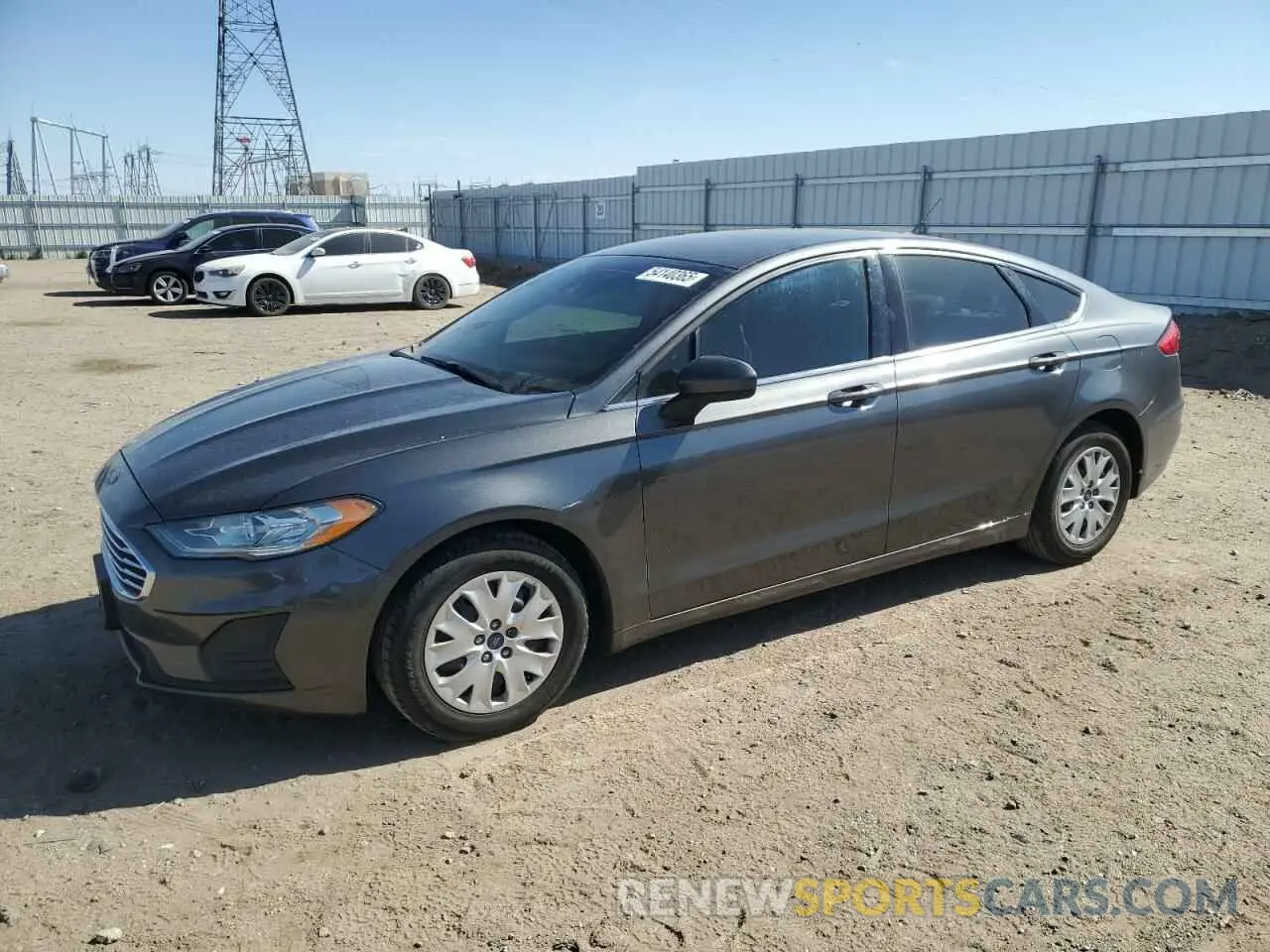 1 Photograph of a damaged car 3FA6P0G76KR108463 FORD FUSION 2019