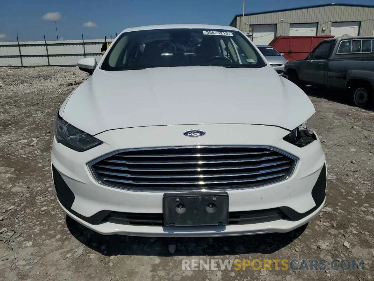 5 Photograph of a damaged car 3FA6P0G76KR133489 FORD FUSION 2019