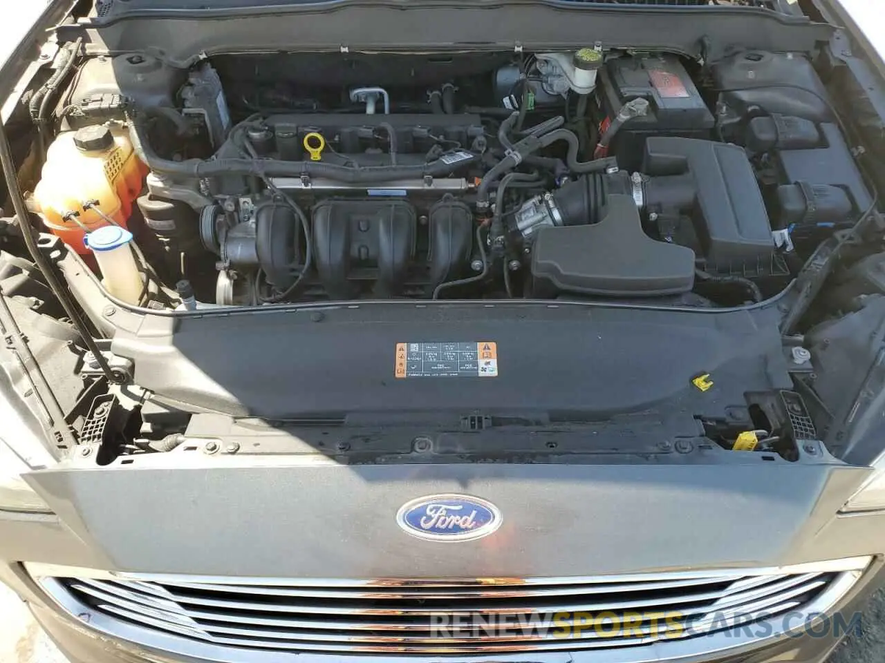 11 Photograph of a damaged car 3FA6P0G77KR146977 FORD FUSION 2019