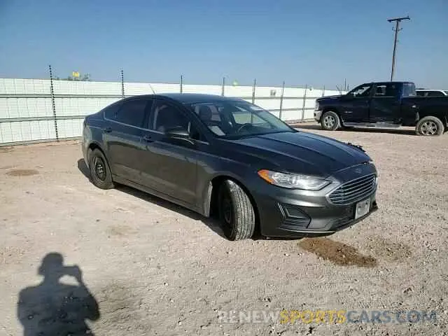 10 Photograph of a damaged car 3FA6P0G77KR171393 FORD FUSION 2019
