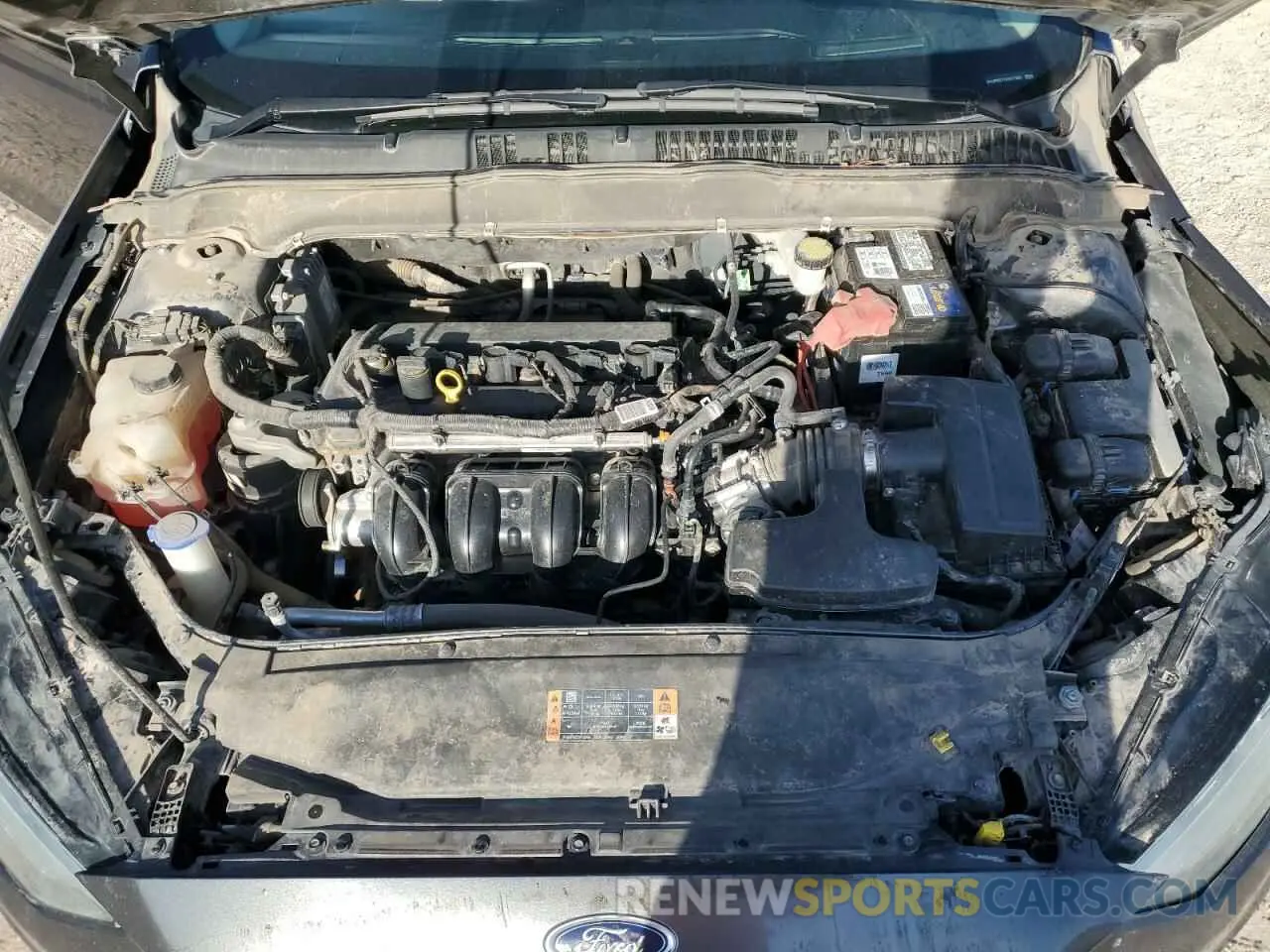 13 Photograph of a damaged car 3FA6P0G77KR171393 FORD FUSION 2019