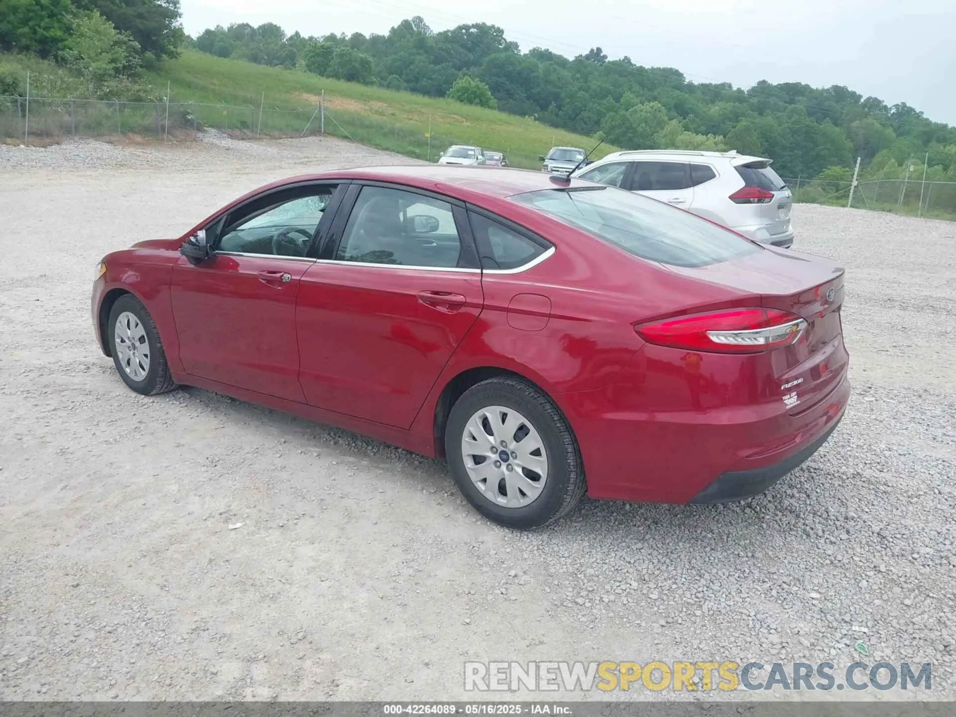 3 Photograph of a damaged car 3FA6P0G77KR215022 FORD FUSION 2019