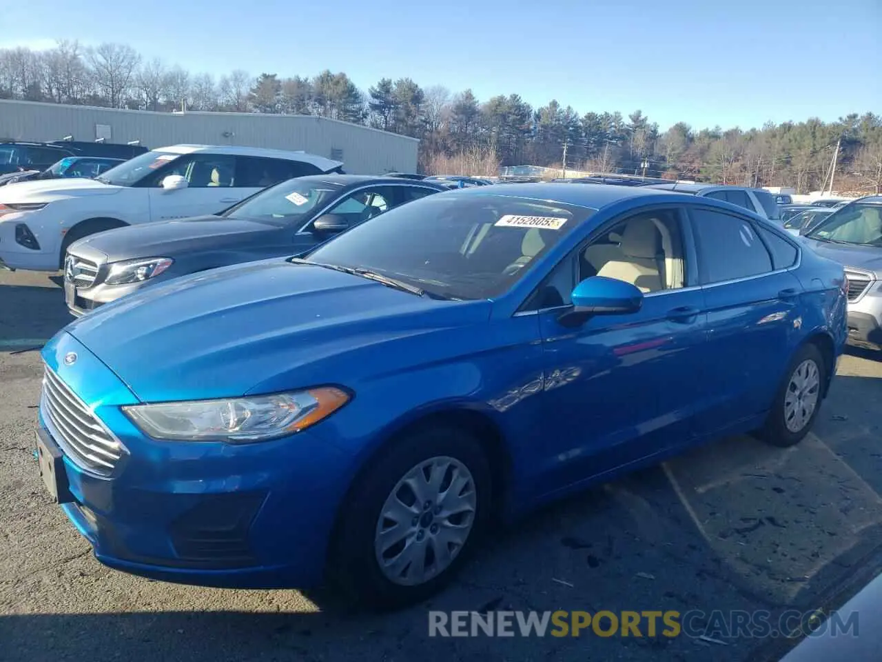 1 Photograph of a damaged car 3FA6P0G78KR108612 FORD FUSION 2019