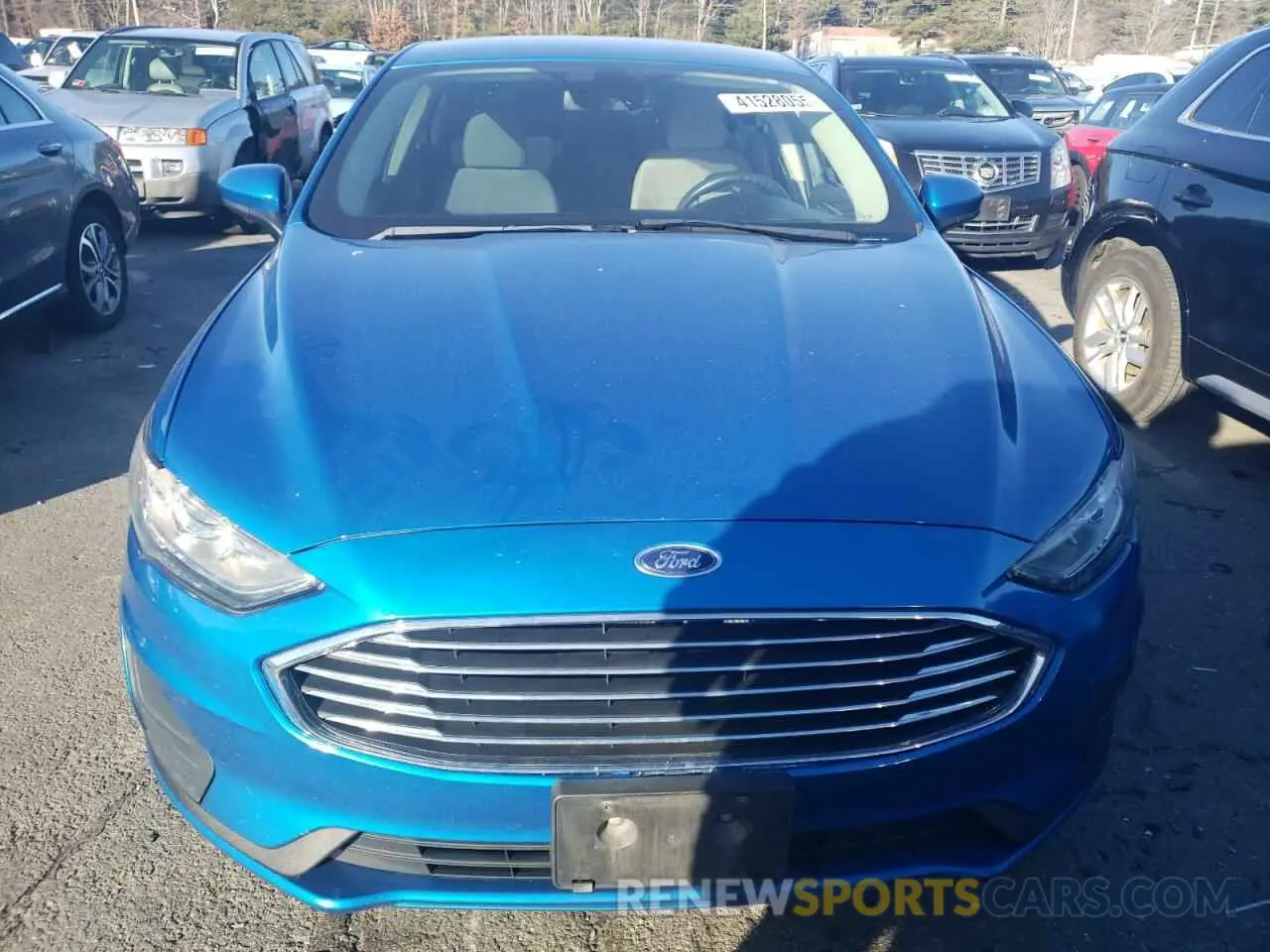 5 Photograph of a damaged car 3FA6P0G78KR108612 FORD FUSION 2019