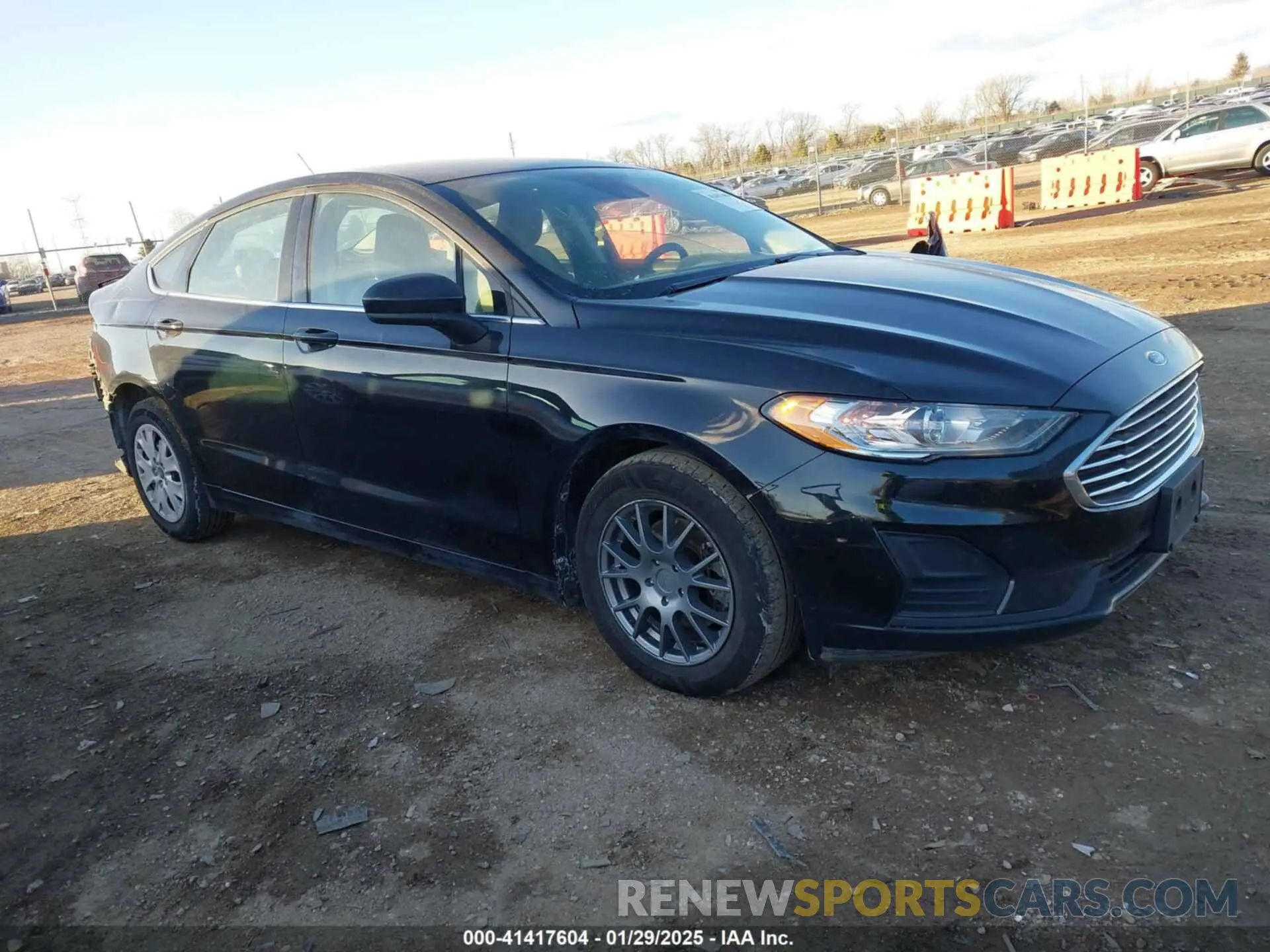 1 Photograph of a damaged car 3FA6P0G78KR194956 FORD FUSION 2019