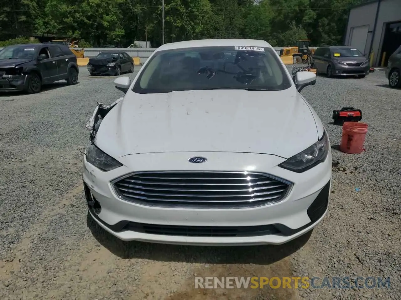 5 Photograph of a damaged car 3FA6P0G78KR200433 FORD FUSION 2019