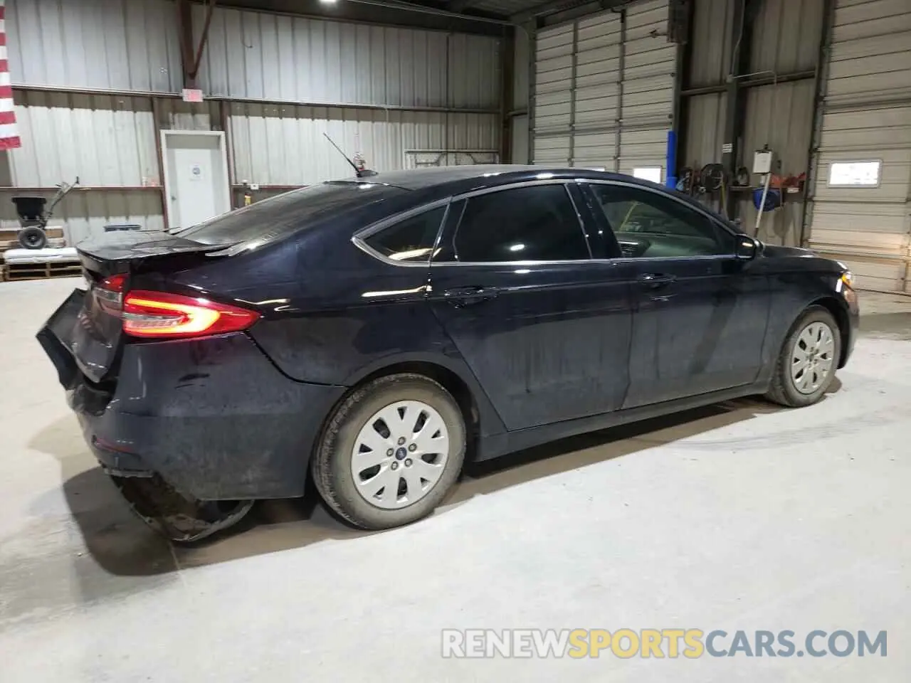 3 Photograph of a damaged car 3FA6P0G78KR231892 FORD FUSION 2019
