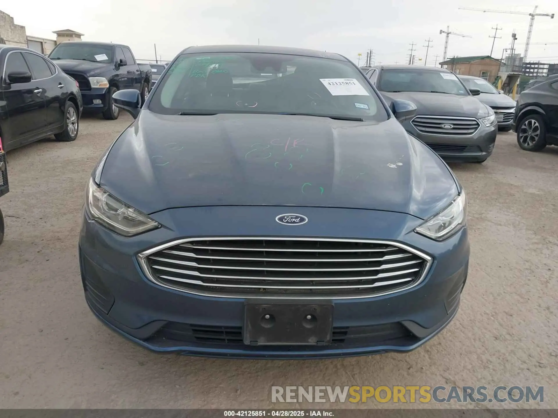 12 Photograph of a damaged car 3FA6P0G79KR148004 FORD FUSION 2019