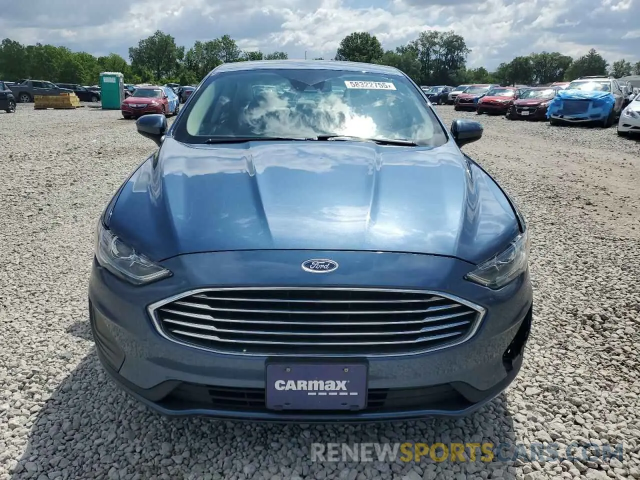 5 Photograph of a damaged car 3FA6P0G79KR248149 FORD FUSION 2019