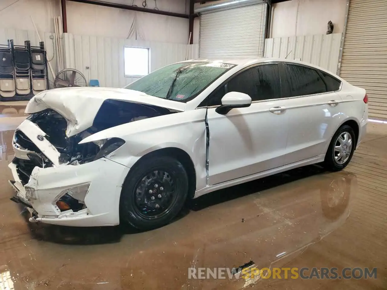 1 Photograph of a damaged car 3FA6P0G7XKR102214 FORD FUSION 2019